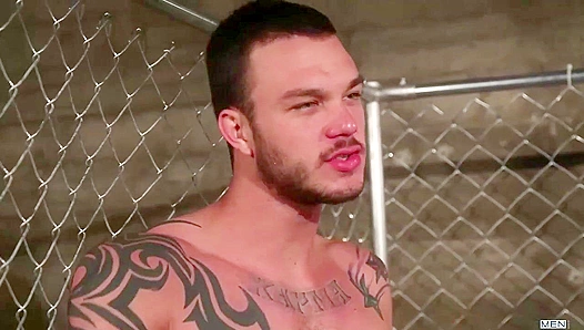 MMA Hotties Cliff Jensen and Ethan Cruz ~ Drilling Each Other's Holes