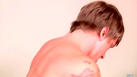 Tom Faulk Cums All Over Jack Radley's Face - Drill My Hole