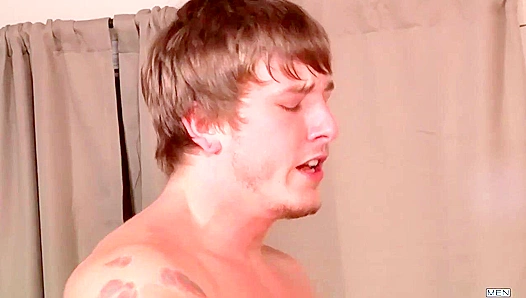 Tom Faulk Cums All Over Jack Radley's Face - Drill My Hole