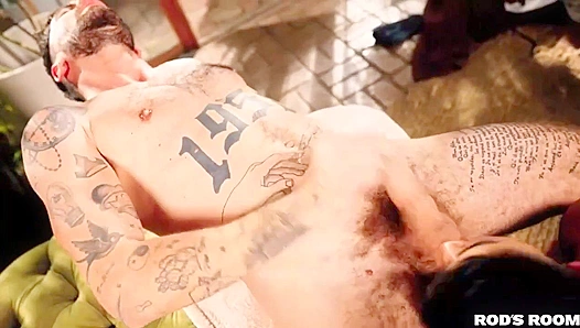 Horny Chris Damned and Luke Truong Fuck Like Pros - Bonus Scene