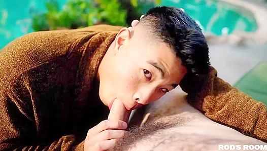 Horny Chris Damned and Luke Truong Fuck Like Pros - Bonus Scene