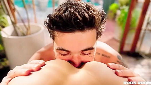 Horny Chris Damned and Luke Truong Fuck Like Pros - Bonus Scene