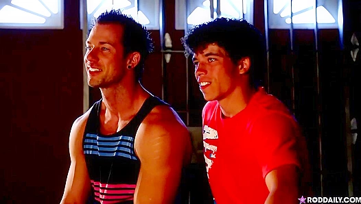 Muscular Studs Rod Daily & Austin Merrick Pound Each Other Raw - Behind the Scenes