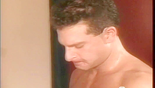 Ted Matthews Cums All Over Brad Mitchell's Muscular Body - Falcon Studios