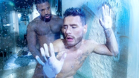 Josh Moore Rides Reign's Big Black Cock - Naked Sword