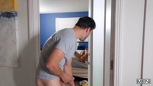 Brysen Drills Angel Rivera's Hole on the Kitchen Table