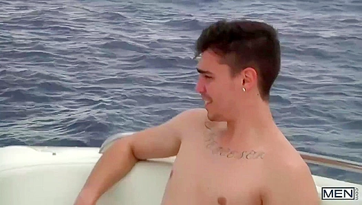 Johnny Forza, Asher Hawk, Jack King ~ Hard Dick Action On The Boat