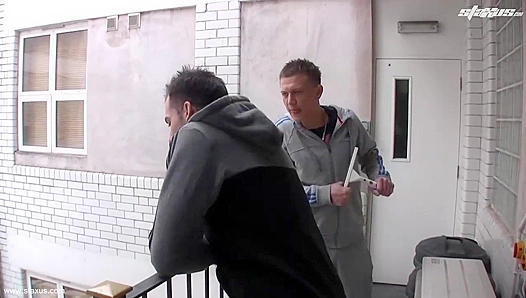 Fraser Jacs & Jaye Elektra Get Wild with Skye Romeo - Gay XXX Hot Gay Action