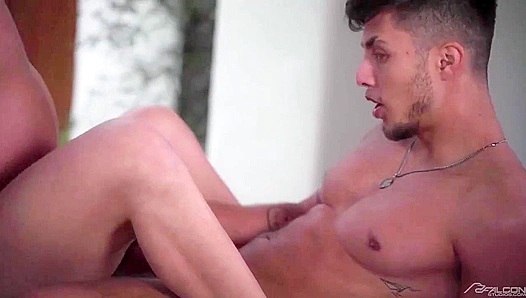 Hardcore Threesome ~ Angel Rivera, Dean Young, & Bastian Karim Ram It Out!