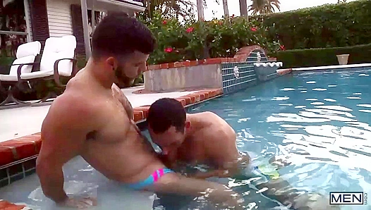 Angel Rock & Dalton Pierce ~ Hard Anal Domination in Class