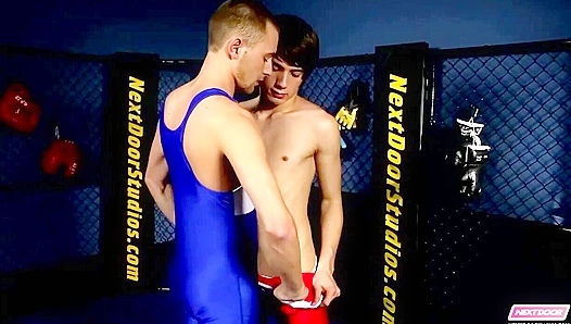 Gay Lust Wrestling ~ Anderson Lovell and Colton Fox’s NextDoor Twink Showdown