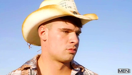 Kinky Cowboys Roman & Malik ~ From Str8 toGay OutdoorsFuck Fest