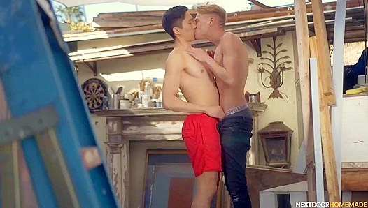 Horny Neighbor Harley Claims Tyler Wu's Prolapsed Ass