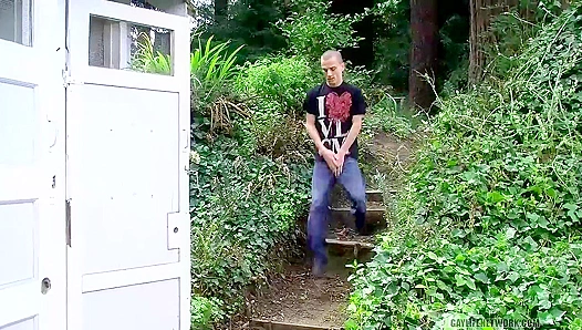 Phillip Ashton & Chris Porter ~ Outhouse Orgy Lessons for Hot Twinks