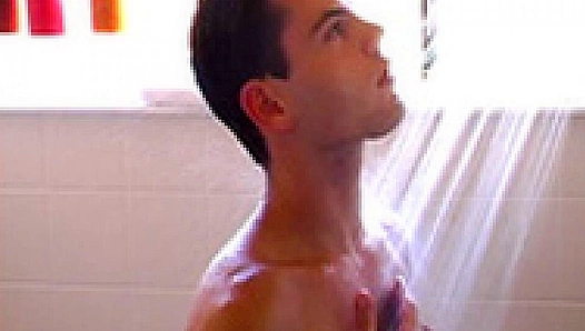 Shower Stroke ~ Hottie Jake Lyons Masturbating Solo - Boyz Party