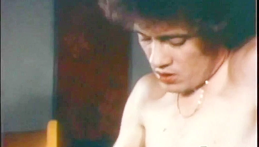 John Holmes Pounds His Massive Cock in Solo Glory - Falcon Studios