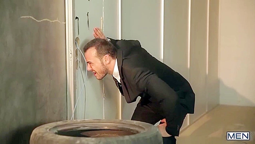 Horny Gabriel Vanderloo & Rogan Richards ~ SteamyGayOffice Seduction