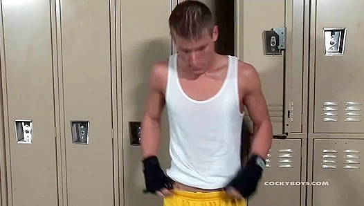 Ravishing Ridge Michaels Strokes His Thick Dick - Cocky Boys