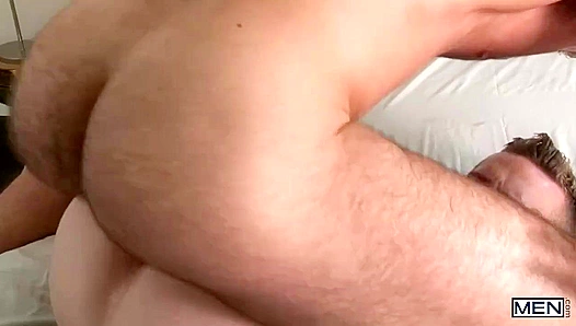 Predatory Jarek Drills Landon's Tight Hole