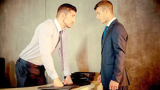 Horny Leo Domenico and Allen King Get It On in TheGayOffice