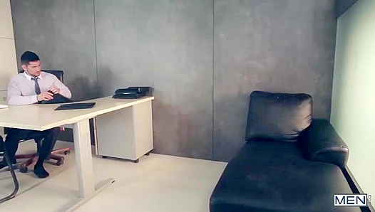 Horny Leo Domenico and Allen King Get It On in TheGayOffice