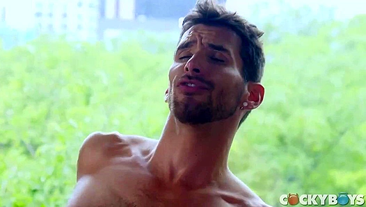 Flexible Gabriel submitting to Mitch's cock - Cocky Boys