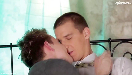 Hardcore Anal Zeal ~ Benjamin Dunn & Milo Milis Go Wild - Gay XXX