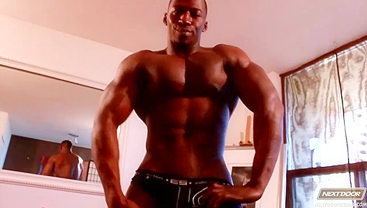 Ripped Muscle Man Derek Jacks Off His Thick Johnson - Nextdoor Originals