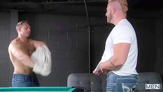 John Magnum Fucks Aaron Bruiser ~ Straight TurnedGay Hard Anal