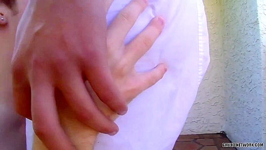 Austin Lucas & Kelan Carr ~ Hot Outdoor Twink Fuck - Lollipop Twinks