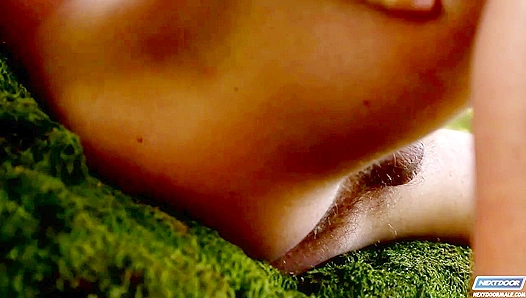 Austin Storm's Outdoor Dick Tease ~ Blond Stud Jerking Off Next Door