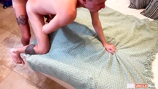 Jayden Pierce Gets Pounded Hard by Johnny Hunter - BoysDoPorn