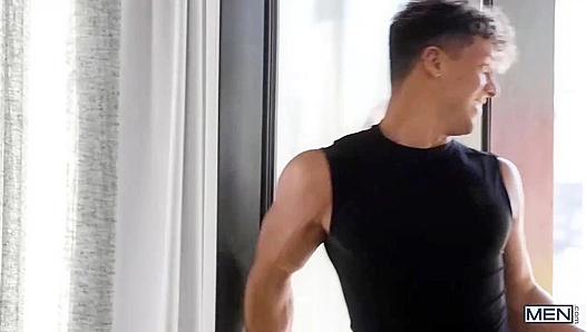 Rough Interracial Passion ~ Trent King Drills Felix Fox's Tight Hole