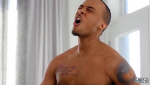 Rough Interracial Passion ~ Trent King Drills Felix Fox's Tight Hole