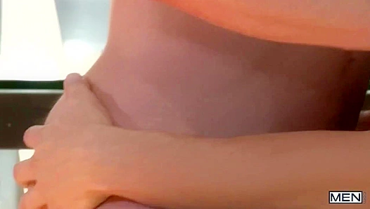 Sweaty Anal Session ~ Jarek Drills Garrett's Tight Hole