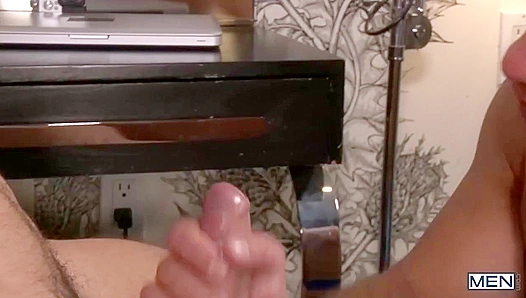 Jimmy Durano and Derek Atlas Spit Hot Load After Intense Fuck - Drill My Hole