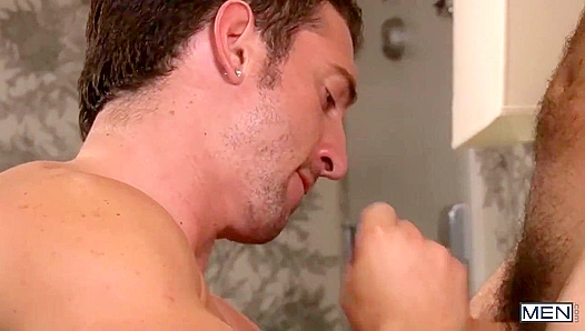 Jimmy Durano and Derek Atlas Spit Hot Load After Intense Fuck - Drill My Hole