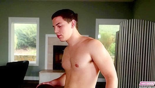 Josh A fucks next-door twink Dakota White senseless