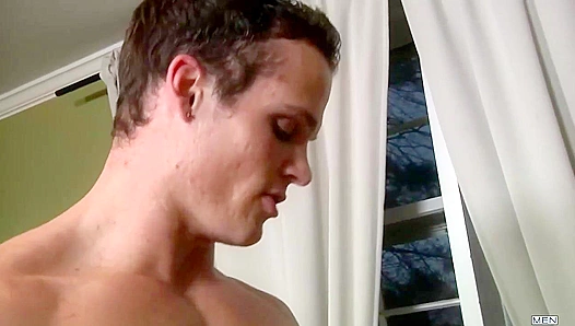 Derek Fox Pounds Luca Rosso's Perfect Ass ~ Straight Turned Gay