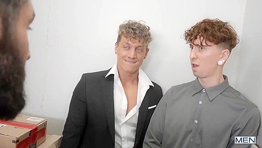 Felix Fox & Tony D'Angelo ~ Drilling Holes in a horny boning session