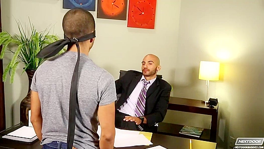 Riddick Stone's Big Dick Dominates Neighbor Noah Rods ~ Nextdoor Buddies Heat Up