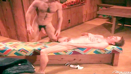 Massive Cocks ~ Dick Fisk & Chad Benson Take Turns at Falcon Studios