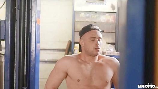 Deep Shaft ~ Aiden Jacobs & Zach Damien's Intense Garage Session