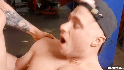 Deep Shaft ~ Aiden Jacobs & Zach Damien's Intense Garage Session