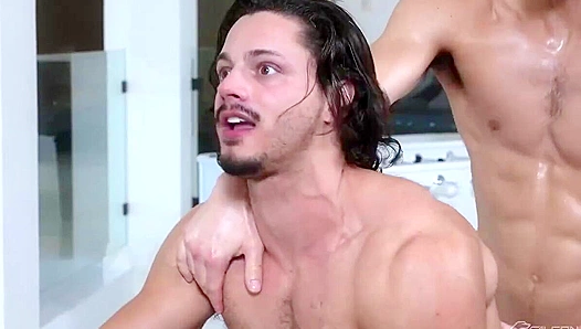 Max Adonis, Colton Reece, & Luca del Rey ~ Ripped Muscles in a Hot Threesome