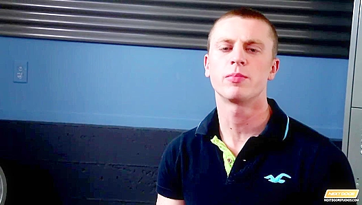 Tyler B ~ Lean, Mean Stroking Machine Next Door