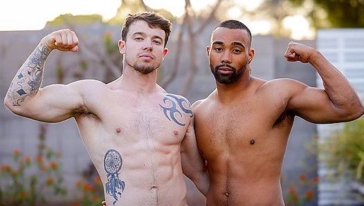 Ravenous Interracial Encounter ~ Jaxson Briggs Takes Horny Jeremy Barker