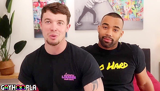 Ravenous Interracial Encounter ~ Jaxson Briggs Takes Horny Jeremy Barker