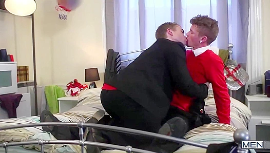 Preppy Students Gabriel & McKensie Cross ~ Hot UK Action