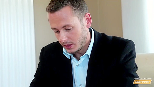 Cole Christiansen's Nervous Seduction of Horny Neighbor Brenner Bolton